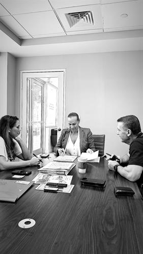Client meeting – delivering results with personalized service