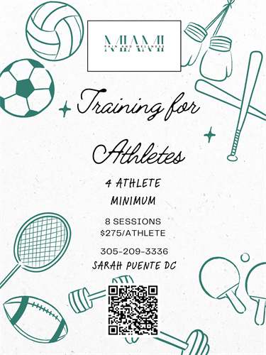 Sports Specific goal oriented training for kids offered!