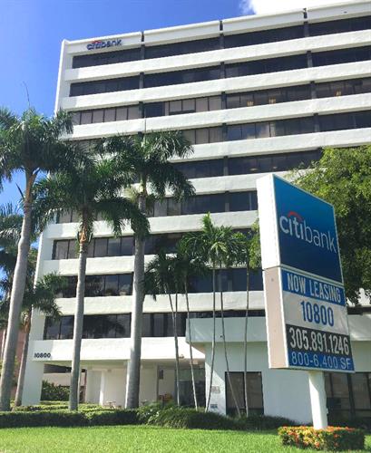 We are located in Bayshore Executive Plaza at 10800 Biscayne Boulevard, Suite 725