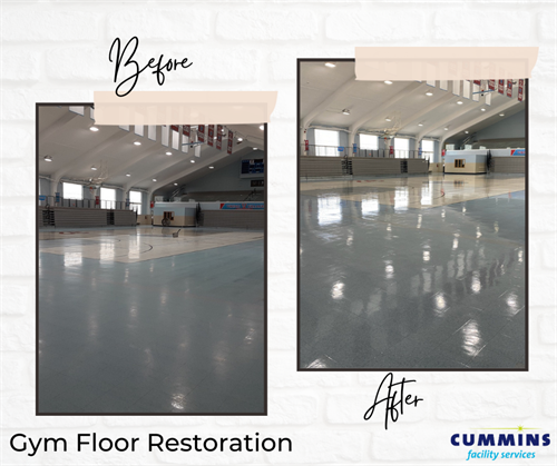 Gym Floor Restoration