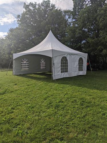 20x20 Tent with sides