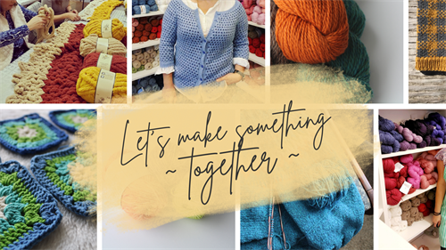 Learn to knit, sew, crochet, embroider, and so much more with us!