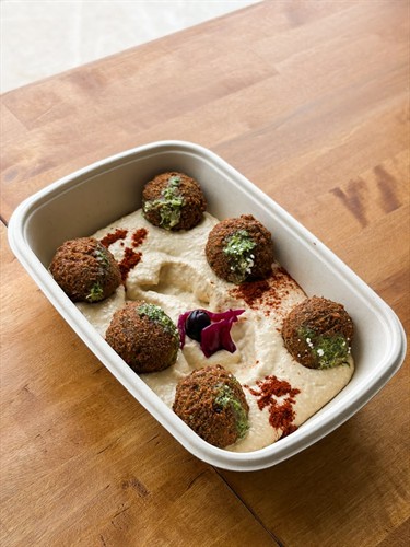 Falafel Humus Bowl Falafel Humus Bowl