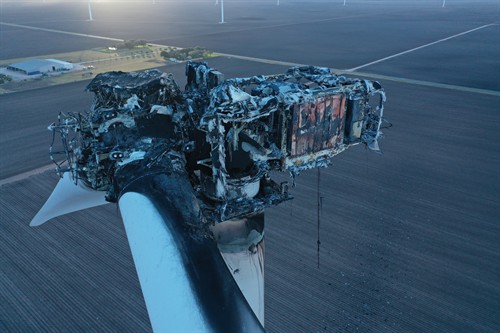 Wind Turbine Fire Investigation