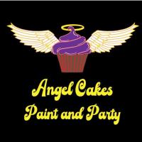 Ribbon Cutting for Angel Cakes Paint and Party