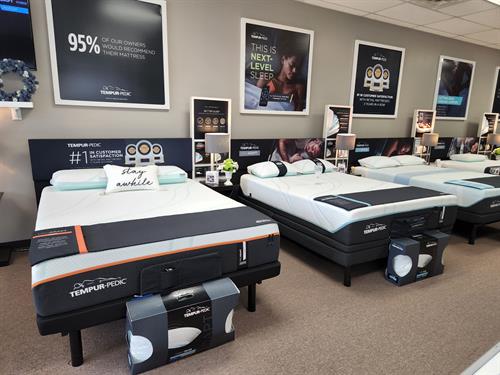 We carry a large selection of Tempurpedic 