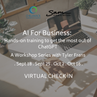 AI For Business: Hands-on training to get the most out of ChatGPT - Virtual Check In