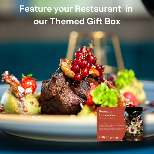 Feature your Restaurant in our Gourmet Dining Themed Gift Box