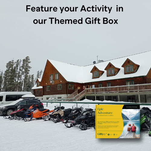 Feature your business or activity in our Explore and Discover Themed Gift Box