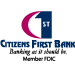 Citizens First Bank FREE Community Shred Day