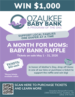 A Month for Moms - Baby Bank Raffle