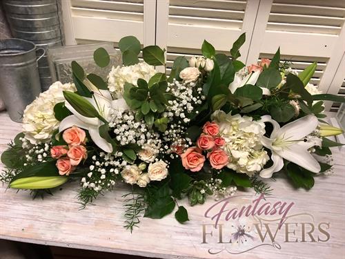 soft & romantic flowers.  Sweet and pretty