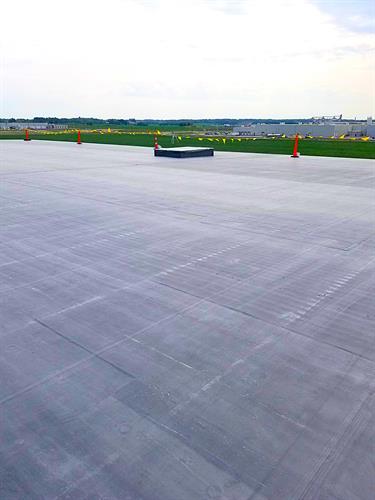 New Construction Commercial Rubber Roof