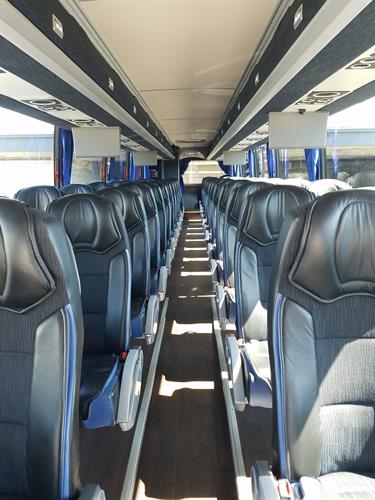 56 Passenger bus (interior)