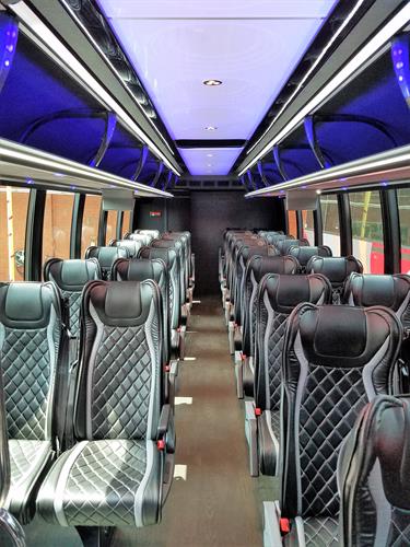 30 Passenger bus (interior)