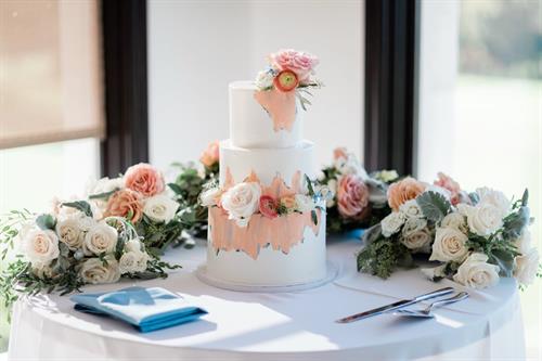 Wedding Cake at Palos Verdes Golf Club