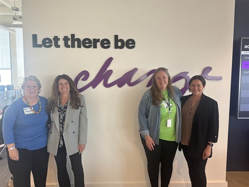 NAMI GLAC CEO Traute Winters with Accenture SoCal - StigmaFree Partner