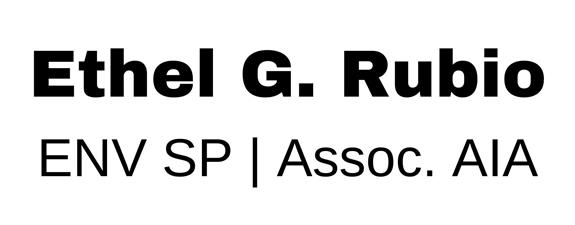 Ethel G. Rubio, Assoc. AIA