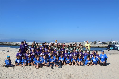 Coast Academy x Visitation School Caring for Our Coast Beach Cleanup