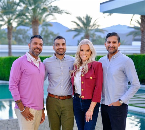 Dr. Misra, Dr. Gupta, Traci Steenburgen & Aditya Nemani