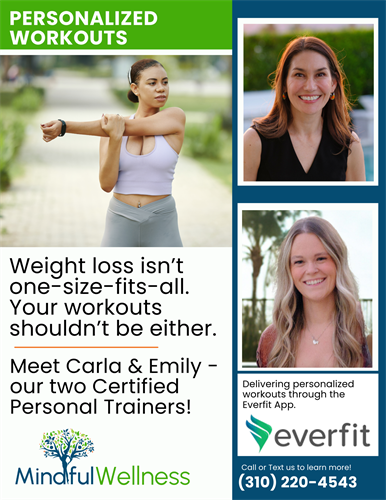 We create personalized workouts just for you - from our own Personal Trainers.