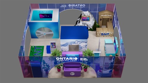 ONT Airport Booth Creation Routes World Hong Kong