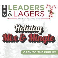 LEADERS and LAGERS x Holiday Mingle!