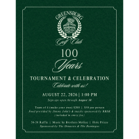 Greensburg Golf Club - 100 Years Tournament & Celebration