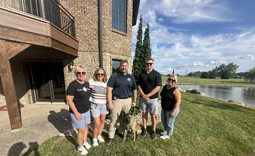 We make a yearly donation to the K-9 unit and are thankful for their support in our community. 