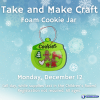 Christmas Take and Make - Cookie Jar Craft