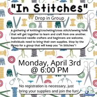 "In Stitches" Drop in Group