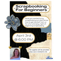Scrapbooking for Beginners w/ Aimee Balser