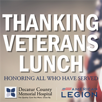 Thanking Veterans Lunch