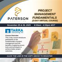 Project Management Fundamentals Virtual Course - Live Instructor Led