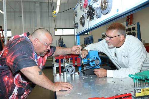 Center for Business and Industry Manufacturing Skills Lab provides customized training to regional companies, upskilling the employee base. 