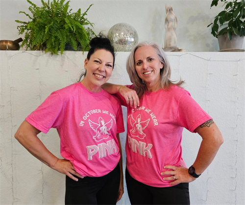 Flying Buddha Fitness owners - Vicki Funneman and Karie Apke
