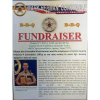 BBQ FUNDRAISER TO HELP SGT. TALBERT, PRECINCT 4
