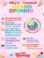Niky’s Tomball Grand Opening