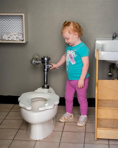 Potty training starting at 2 years old