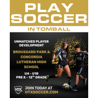 Play Soccer in Tomball - News Release: 6/5/2026
