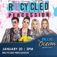 Recycled Percussion at Blue Ocean Music Hall