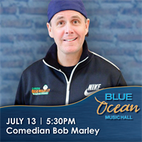 Comedian Bob Marley at Blue Ocean Music Hall