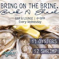 Wednesday Buck a Shuck at Seaglass