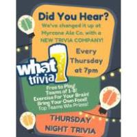 Trivia Night By What Trivia! @ Myrcene Ale Co.