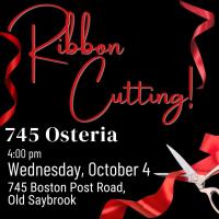 Ribbon Cutting at 745 Osteria
