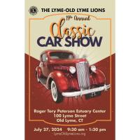 The Lyme Old Lyme Lions 19th Annual Classic Car Show