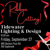 Ribbon Cutting at Tidewater Lighting & Design