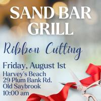 Ribbon Cutting at Sandbar Grill