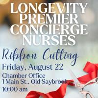 Ribbon Cutting for Longevity Premier Concierge Nurses