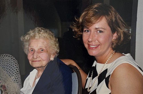 Lisa and one of her first clients back in 1996!